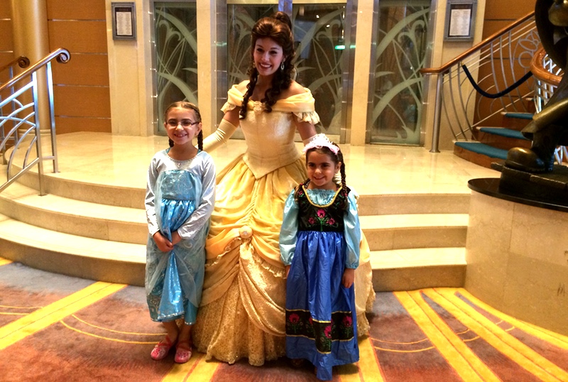 Anya meets Belle